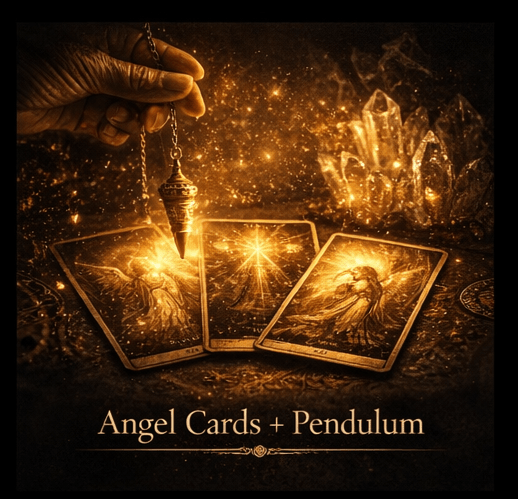 Angel cards + pendulum - Eclipse flame priestess