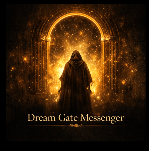 Dream gate messenger - channeled symbol from your dreams - Eclipse flame priestess