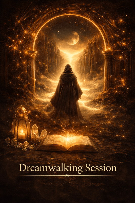 Dreamwalking Session – Journey Beyond the Veil for Spiritual Insight & Healing - Eclipse flame priestess
