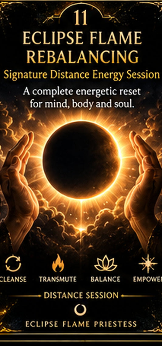 Eclipse Flame Rebalancing - Signature Distance Energy Session - Eclipse flame priestess