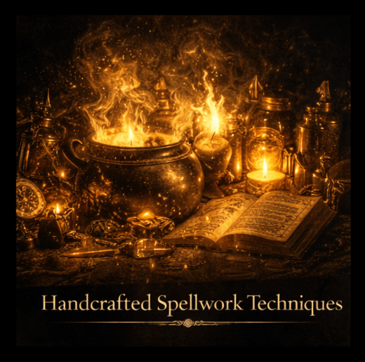 Handcrafted Spellwork Techniques - Eclipse flame priestess