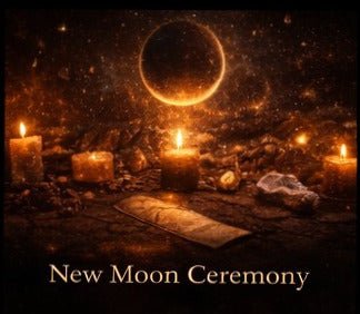 New Moon Ceremony – Personalized Ritual Guide for Fresh Beginnings - Eclipse flame priestess