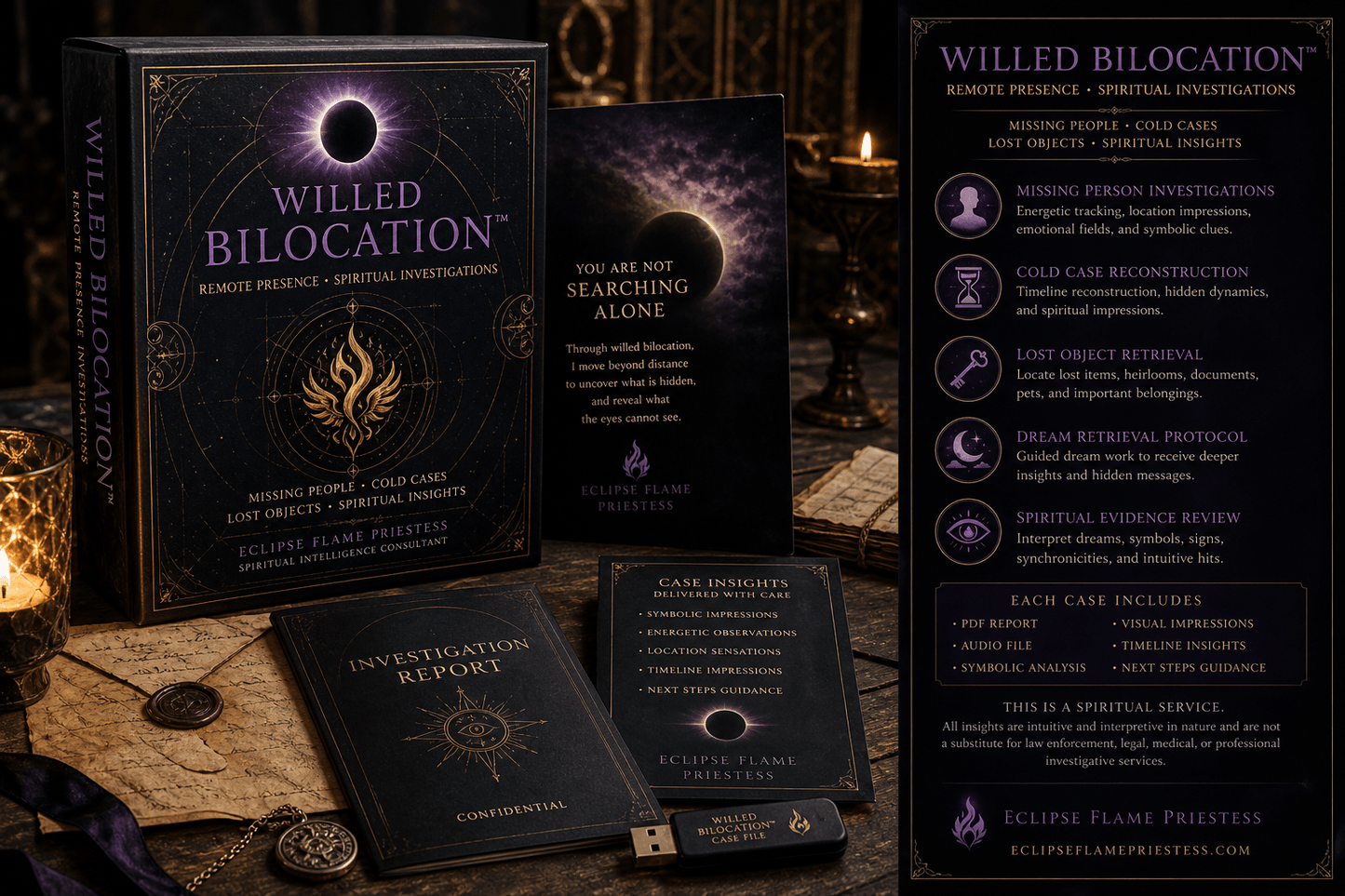 Phantom Path Retrieval - Willed Bilocation Investigator - Eclipse flame priestess