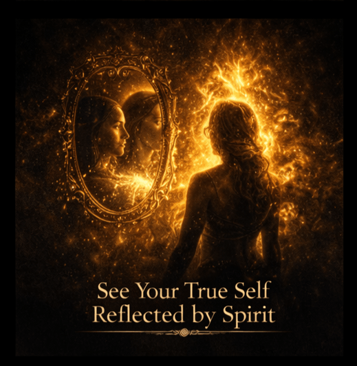 See your true self reflected through spirit - Eclipse flame priestess